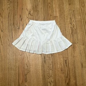 FILA Groundbreaker Ruffle Skort in white size XS